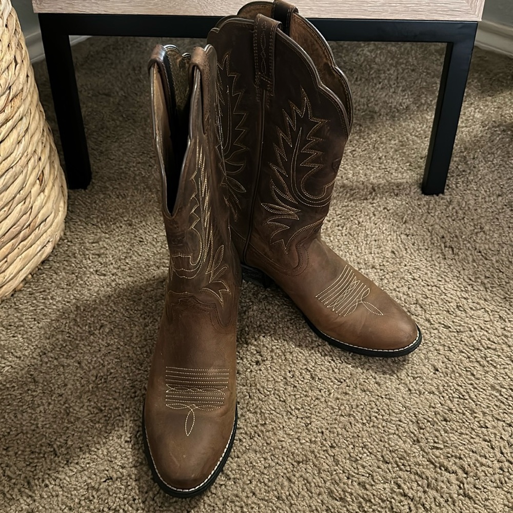 Ariat Brown Cowboy Boots